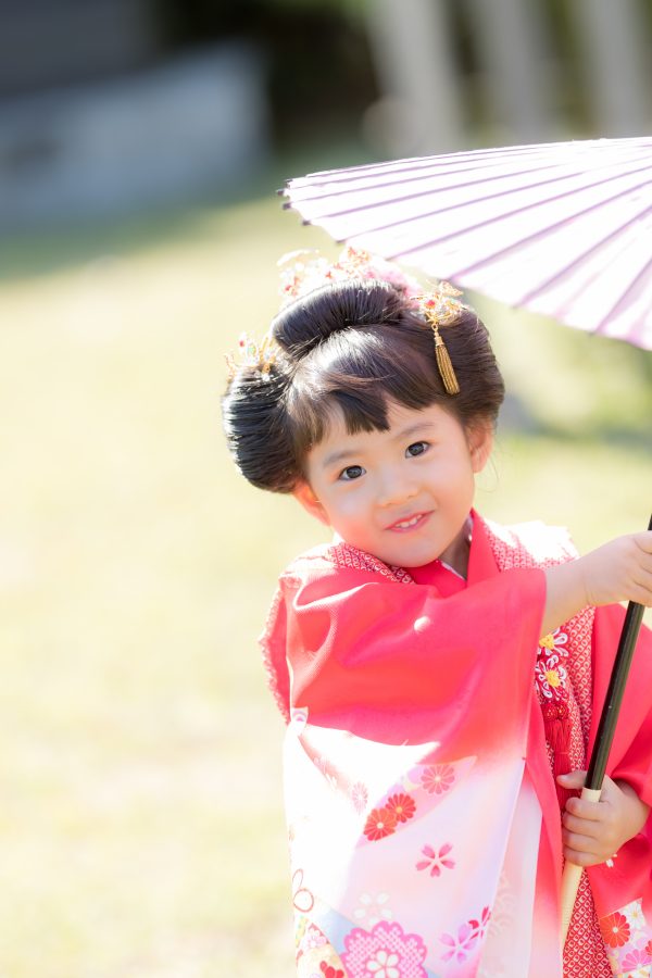 七五三の女の子の髪型は 1日2組限定の写真スタジオ パッション