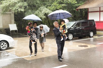 「雨なんて関係ない！」大分で雨でも七五三の撮影が可能な神社さんをご紹介！