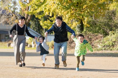 たまにはこんな家族写真も♪