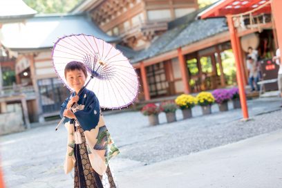 男の子五歳の七五三ロケーション 撮影！凛々しい姿☆