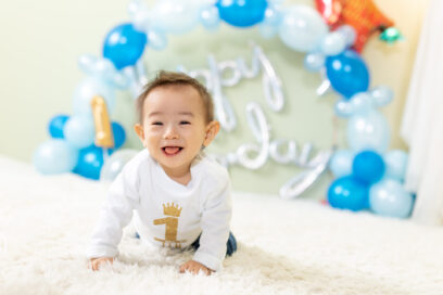 １歳児のママパパ必見！1歳誕生日記念の撮影のコツを紹介！