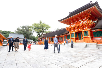 大分県宇佐神宮で七五三｜長い参道も家族の思い出に