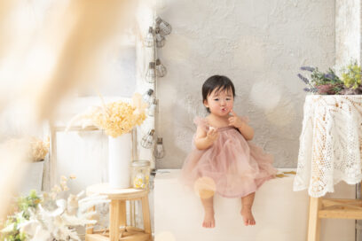 大分の1歳バースデーフォト｜撮影は何時がいい？お昼寝・ごはんとの時間の決め方